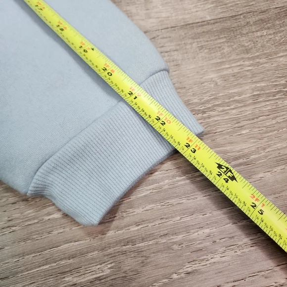 CARDINAL BIRD Graphic Pullover Blue Sweatshirt Crew Neck Collar Large - Picture 10 of 14